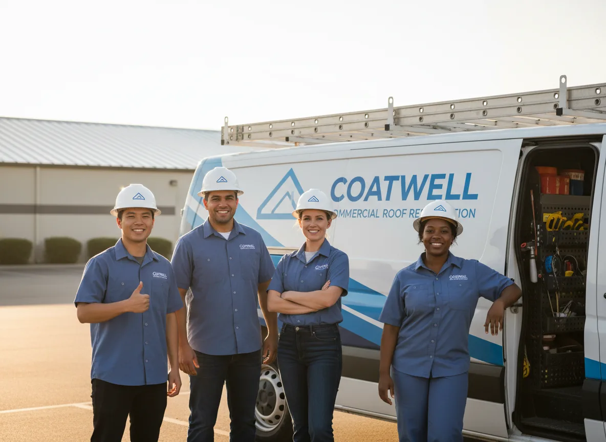 Commercial roof coating company in Springville, CA